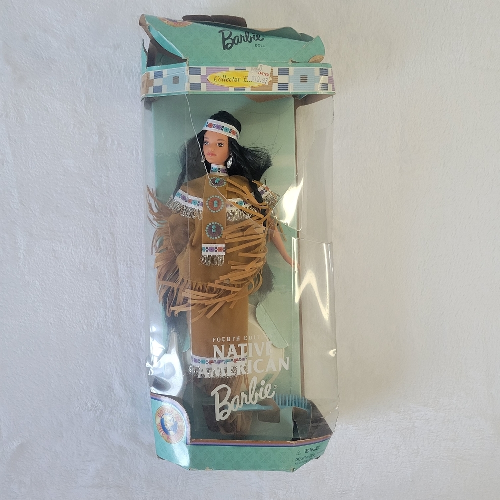 1998 Native American Barbie - Dolls of the World Series